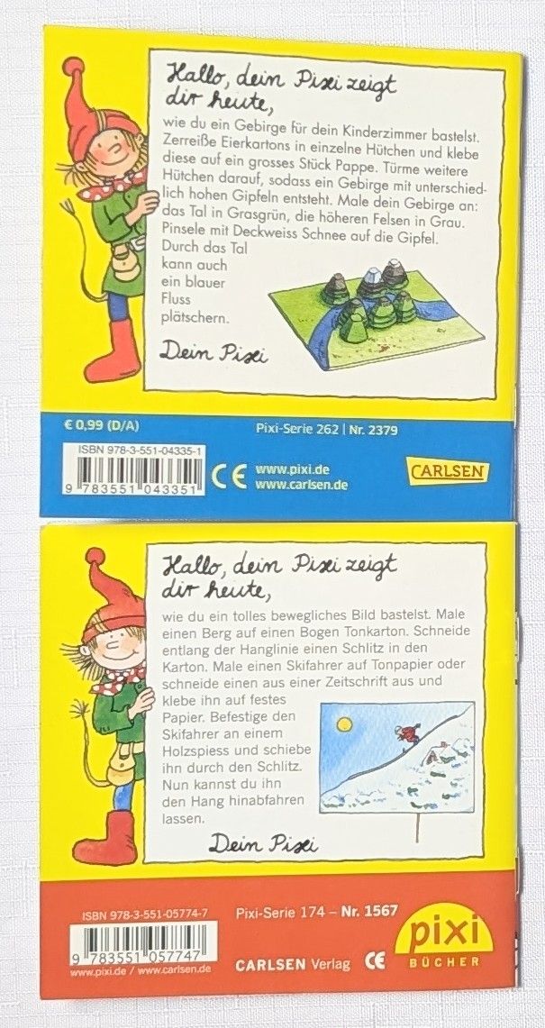Fumetti: 2x Pixi Bücher - Globi & Papa Moll – Nuovo (secondo la descrizione) da Wängi venduto da ABIZONE-86 2