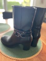Schwarze Stiefeletten, Gr. 38, Catwalk, Neu!