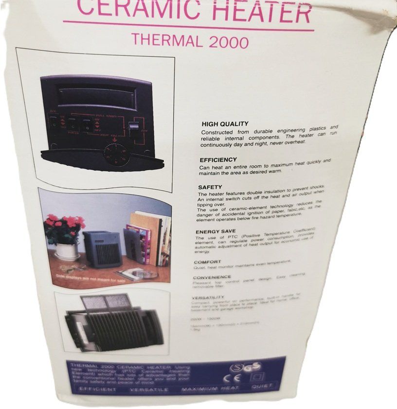 Radiatori: CERAMIC HEATER Thermal 2000 – Usato da Wilen b. Wollerau venduto da morethanmusic 3