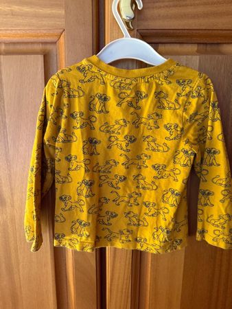 pull jaune Roi Lion  Taille 92 - 36 mois, neuf