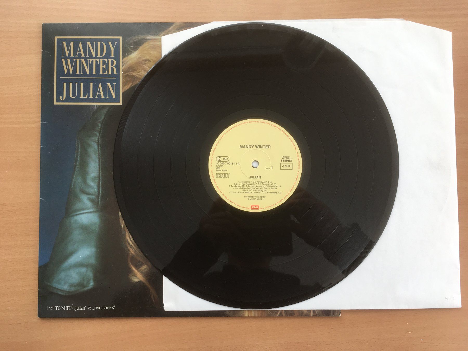 Dischi in vinile: Mandy Winter - Julian – Usato da Grenchen venduto da Kogi7 2