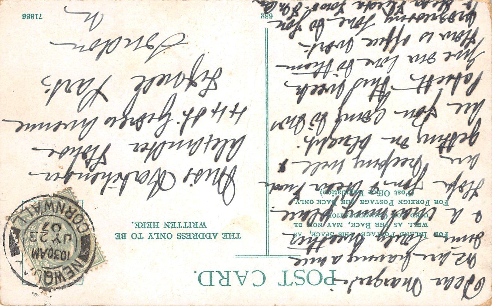 Cartoline postali: Newquay Cornwall, Suspension Bridge – Usato da Ottikon b.Kemptth. venduto da Neptun1974 1