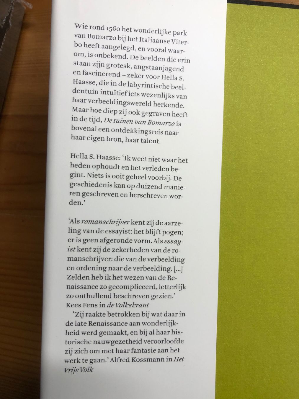 Libri: Hella S. Haasse De tuinen van Bomarzo – Usato da Allschwil venduto da lito4 1