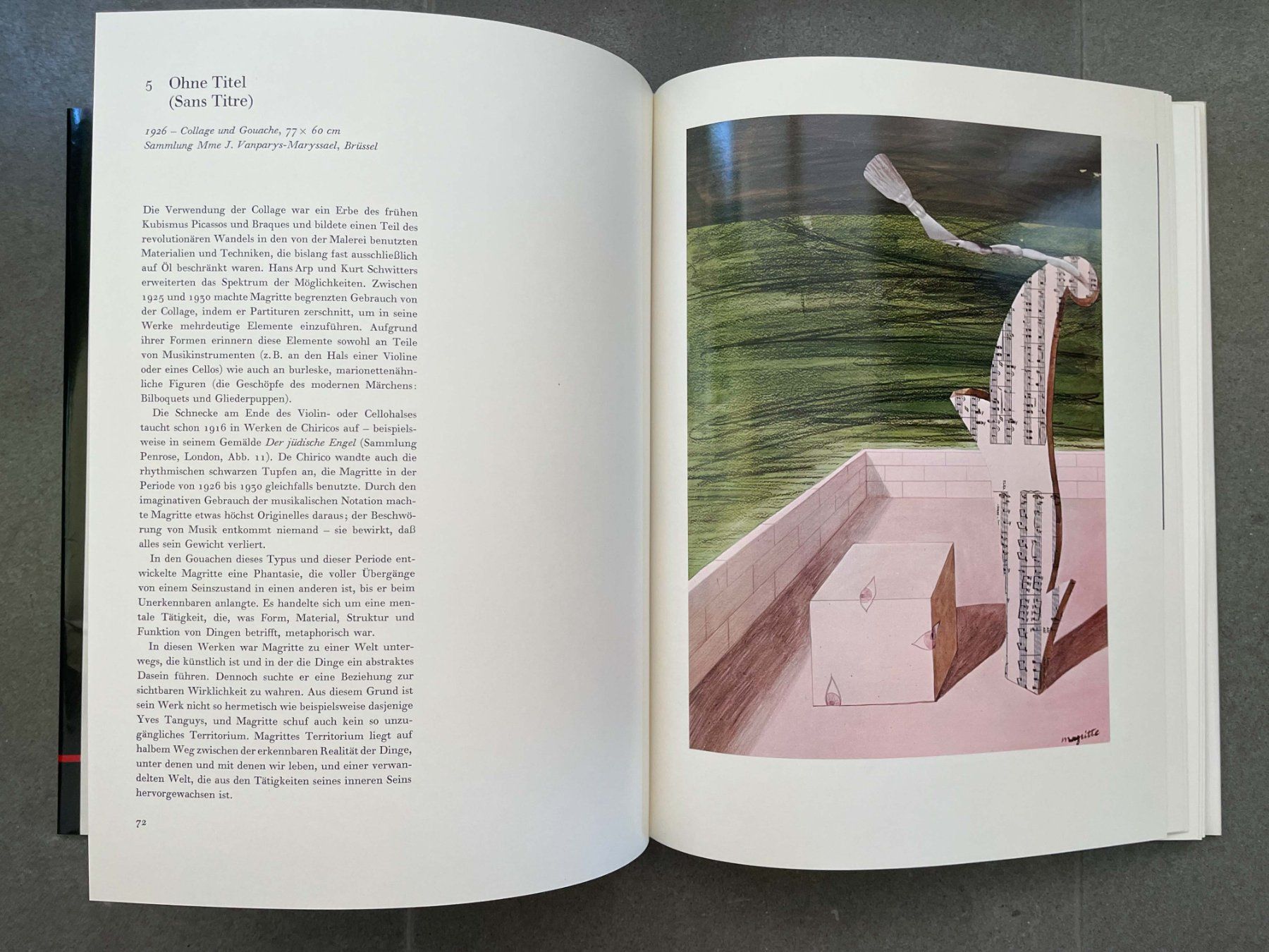 Libri: René Magritte DuMont 1975 – Usato da Zofingen venduto da angito 5
