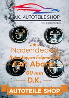 Fiat Abarth Nabendeckel Radnaben Nabenkappen Radkappen 60 mm