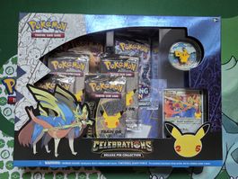 Pokemon Celebrations Deluxe Pin Collection Zacian Englisch