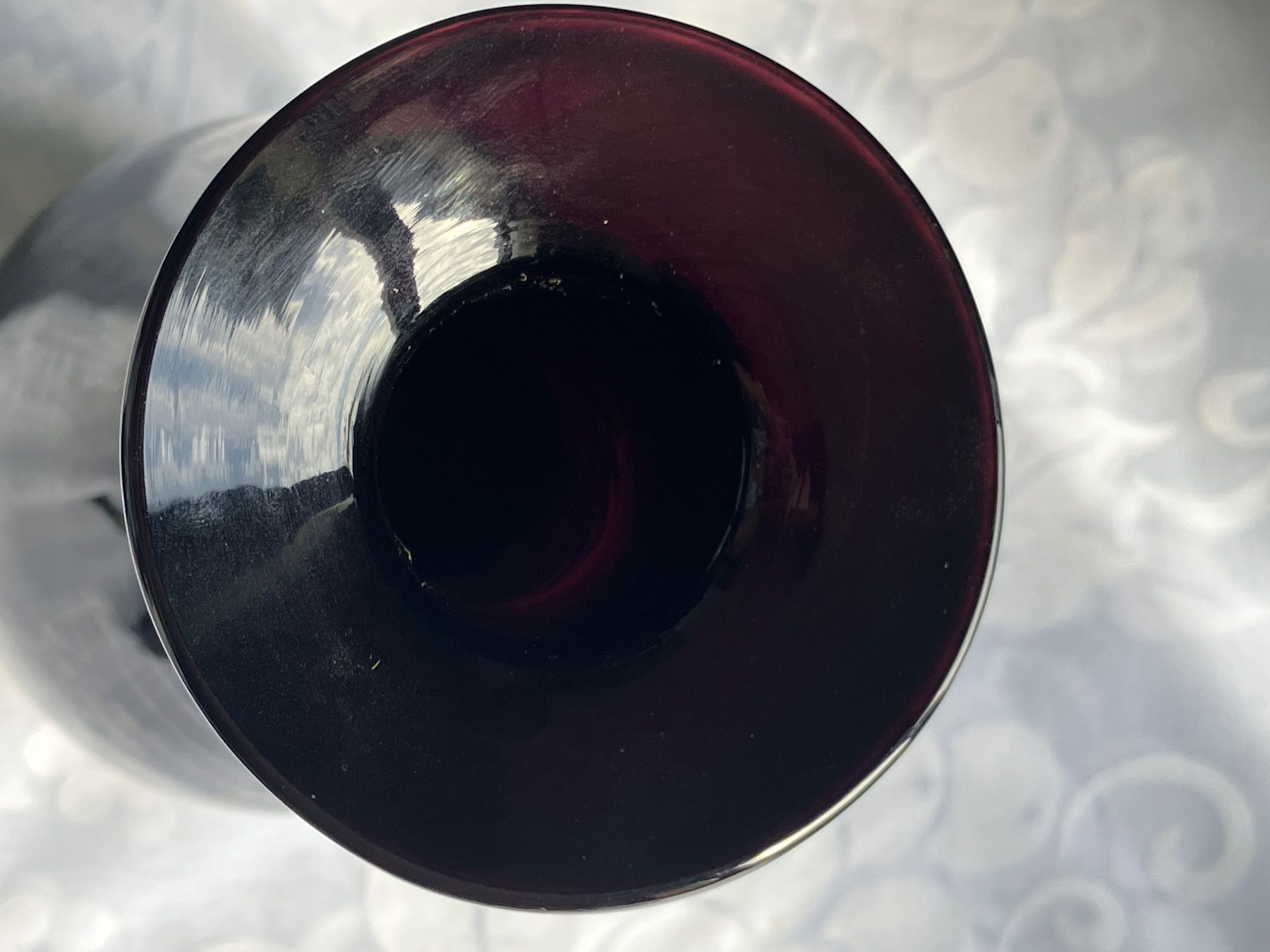 Vasi & Recipienti: Vase design Murano noir et blanc – Usato da Peseux venduto da Cresus27 3