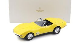 Chevrolet Corvette Convertible 1969 daytona gelb NOREV 1:18