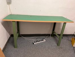 Basteltisch / Werkbank, robust, stabil, 180x60, 85cm hoch