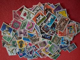 Briefmarken Pro Juventute und Pro Patria (350 Stück)