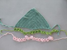 Accessoires pour cheveux au crochet fait main