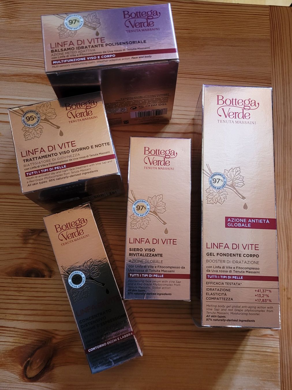 Prodotti di pulizia: *** Bottega Verde - Linfa di Vite Set *** – Nuovo e nell'imballaggio originale da Bannwil venduto da Turtle10