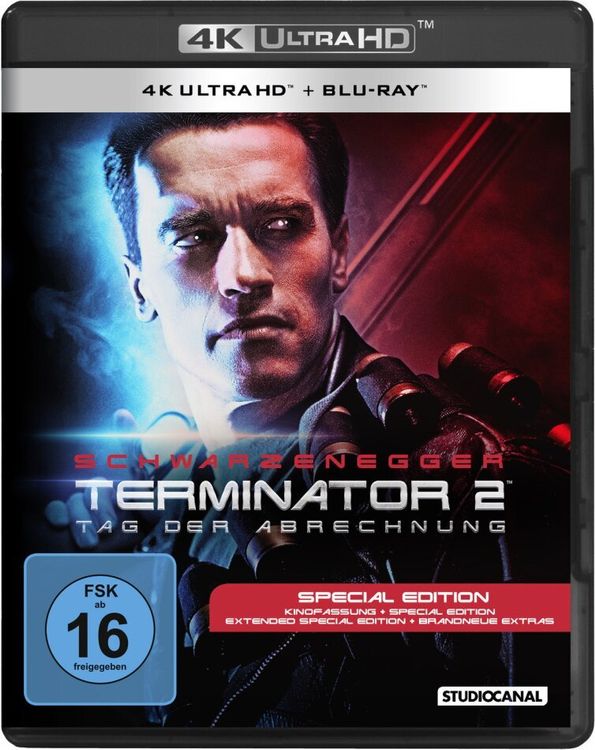 Terminator 2 - Judgment Day (1991) 4K Ultra HD + Blu-ray (Neu (gemäss ...