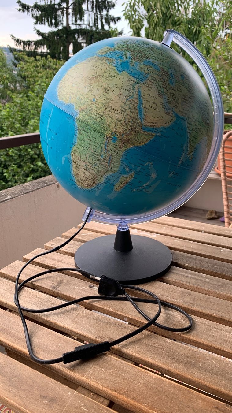 Altro in Decorazioni & Accessori: Mappemonde en italien – Usato da Biel/Bienne venduto da joogloo 1