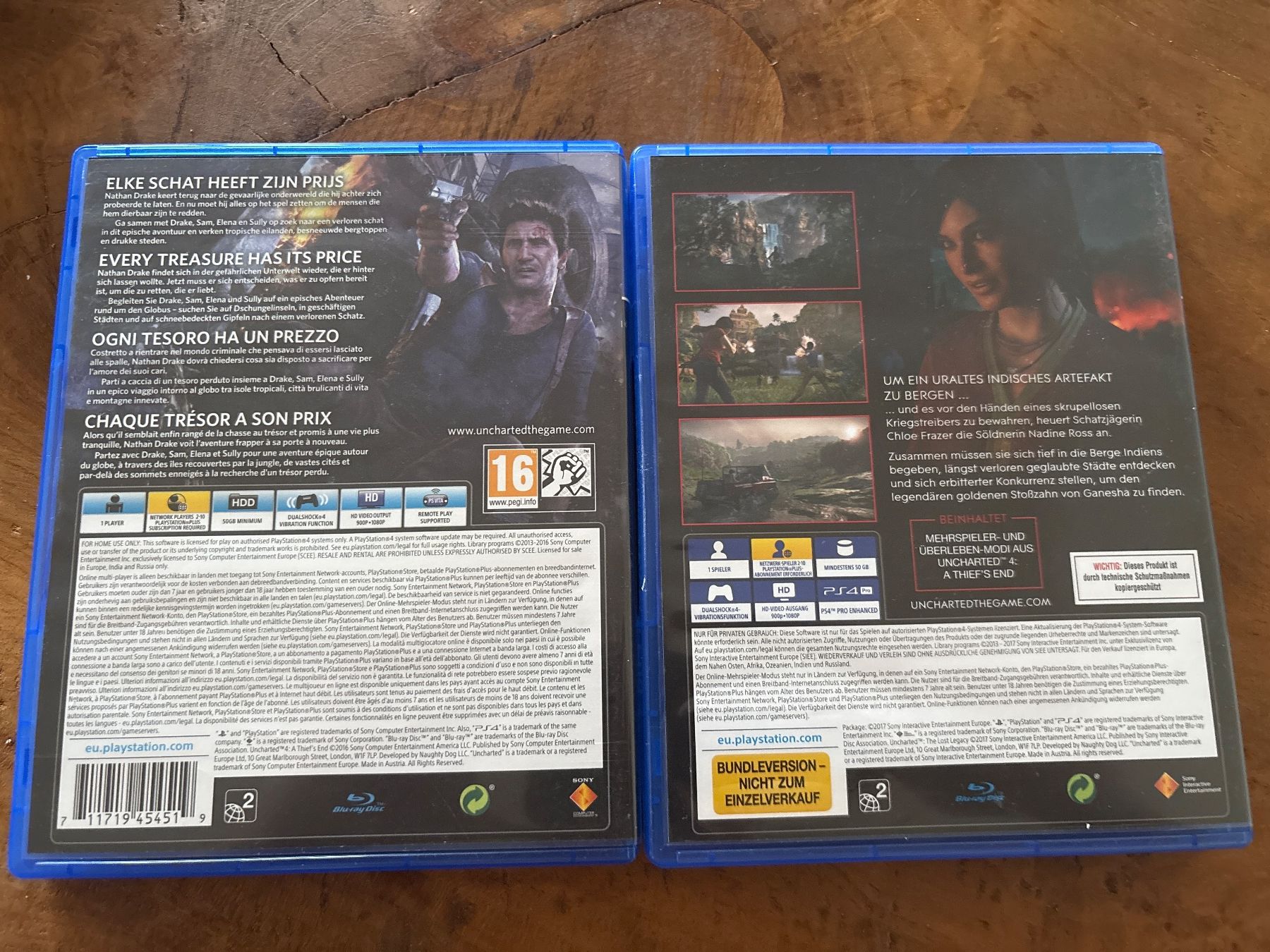 Sony Spiele: PS4 Spiele Uncharted 4 und Lost Legacy Bundle – Gebraucht aus Rorbas von pat_czt7 1
