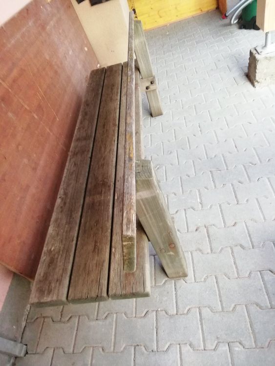 Garten Holzbänke (2 Stk) Kaufen auf Ricardo