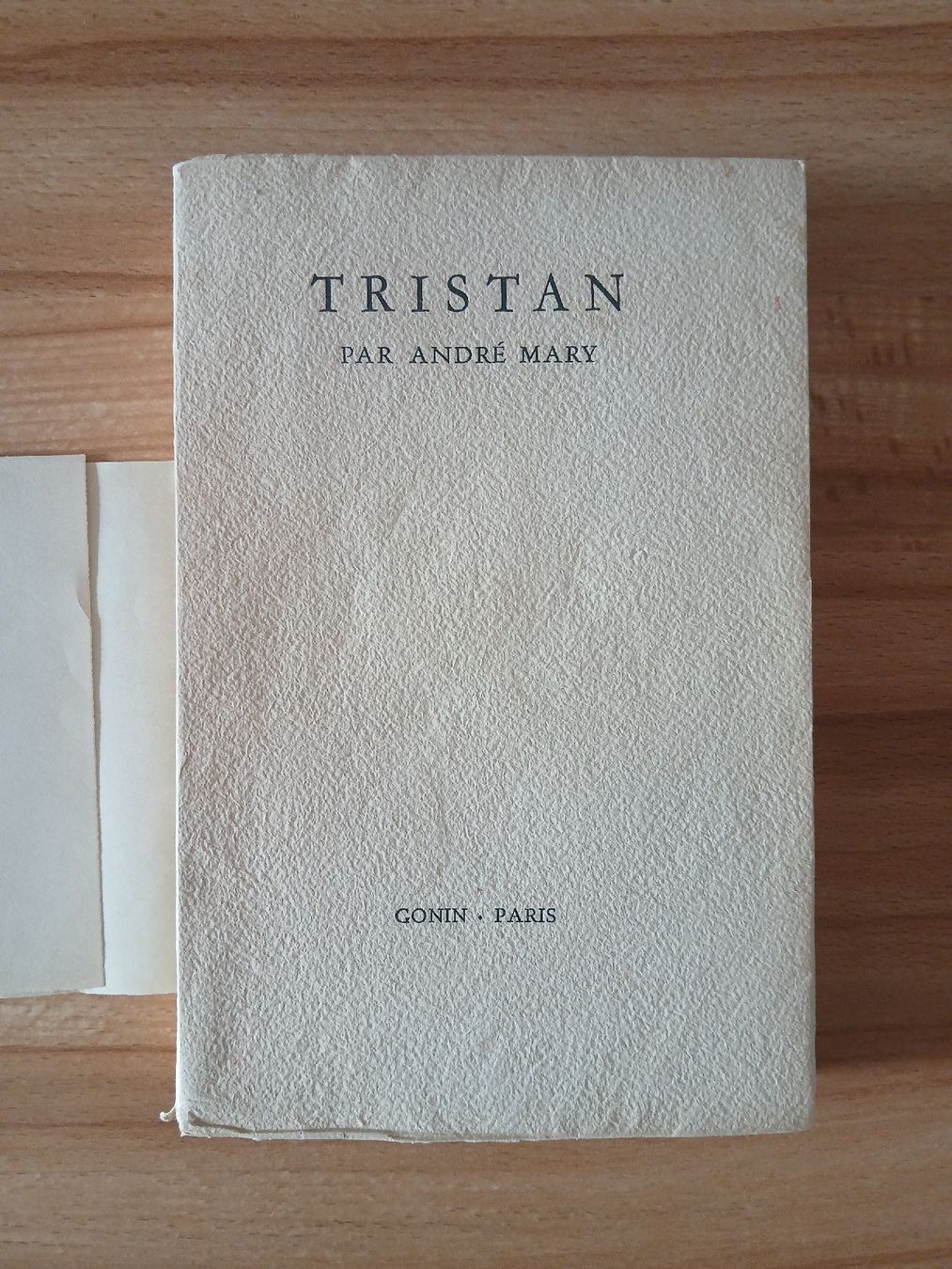 Libri: Tristan, par André Mary – Usato da Le Sentier venduto da arc_2thy 1