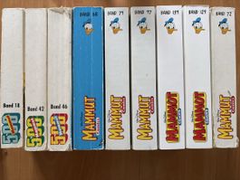 9x Lustiges Taschenbuch Mammut-Doppelausgaben