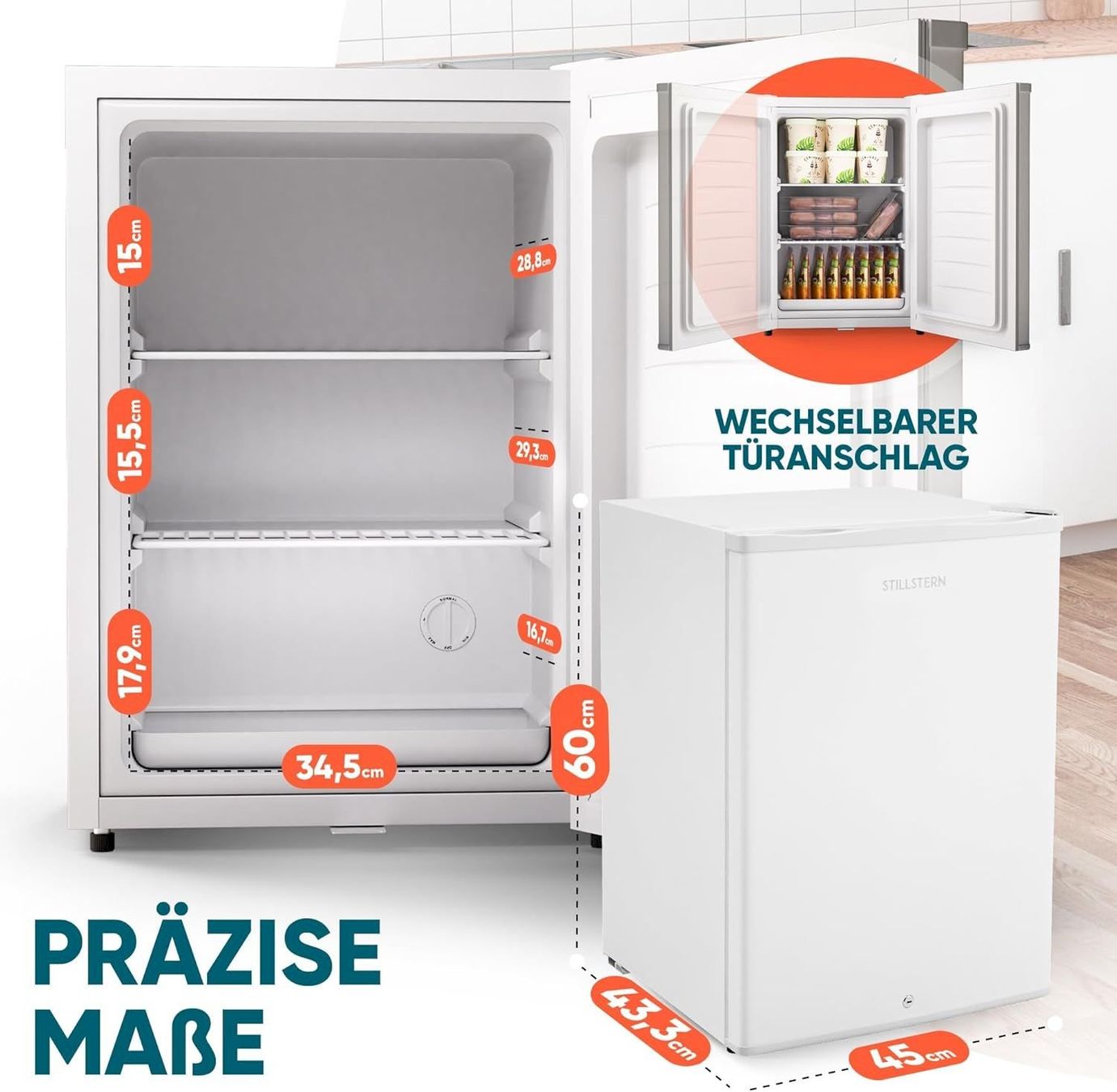 Frigoriferi & Refrigeratori: Stillstern MGS 42 Mini-Gefrierschrank – Nuovo e nell'imballaggio originale da Bottighofen venduto da zaap 6