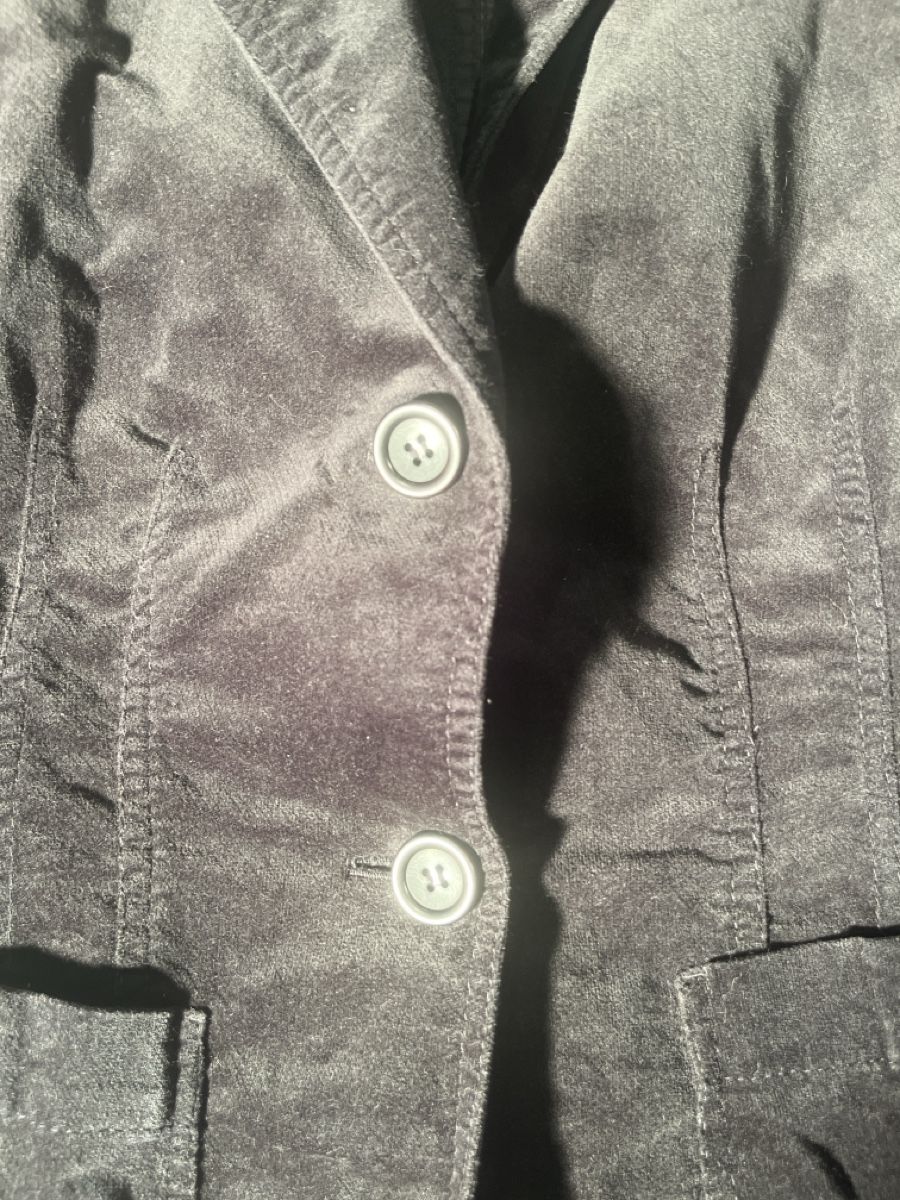 Esprit Giacche: Esprit Samt Blazer, schwarz, Grösse 40 – Usato da Fulenbach venduto da F8 1