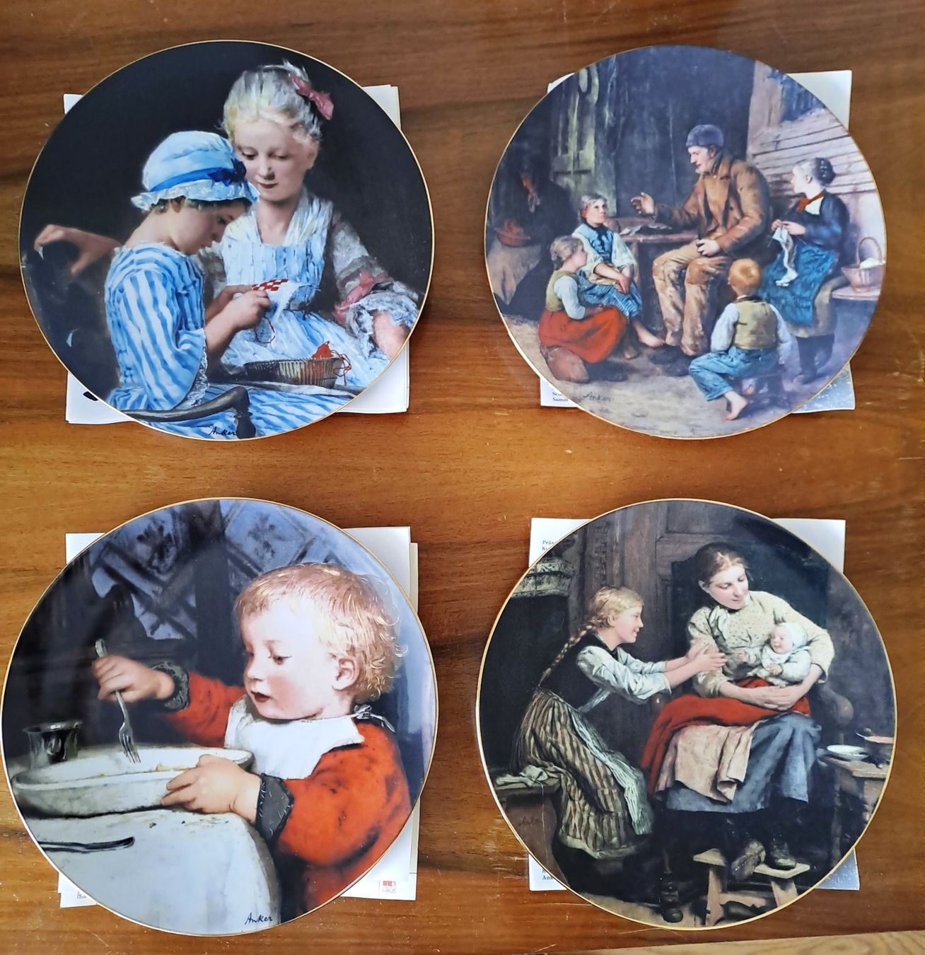 Teller: Anker Wandteller Langenthal - komplettes Set – Gebraucht aus Wetzikon ZH von Juelbe 4