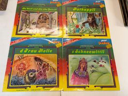 4 Märchen Langspielplatten von 1976/77 mit Ursula Schäppi