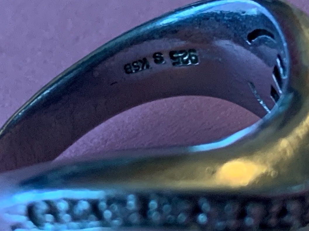 Anelli: Silberring Dynamisch (Rg60/19) – Usato da Dittingen venduto da Bijoubelle