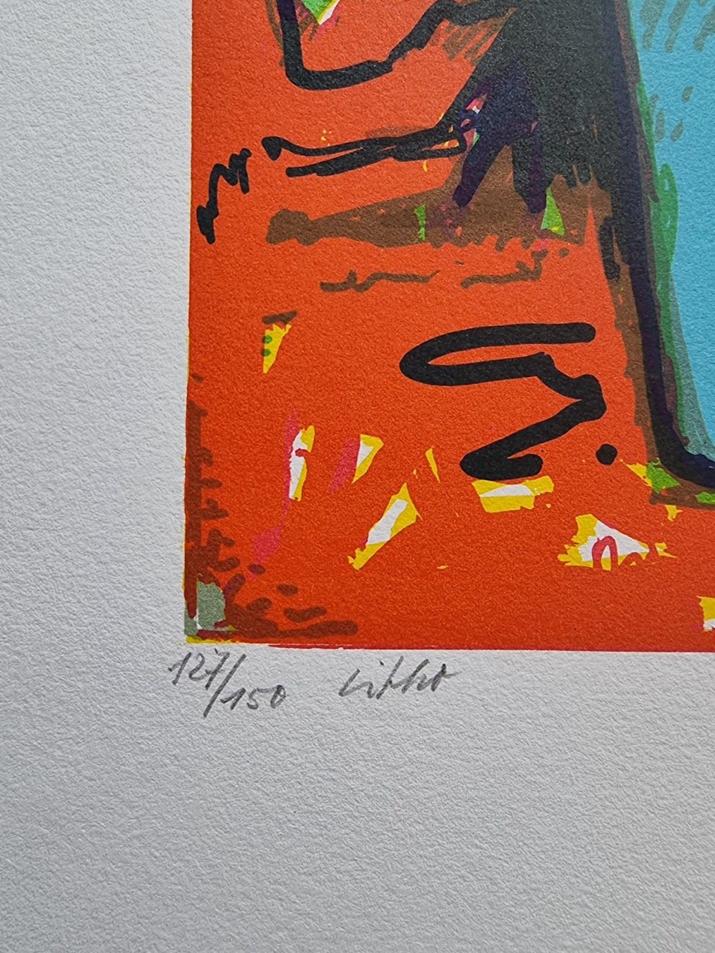 Grafica & Litografie: WALTER EMCH LITHOGRAPHIE SIGNIERT NUMMERIERT – Usato da Gersau venduto da grafik-kunst 1