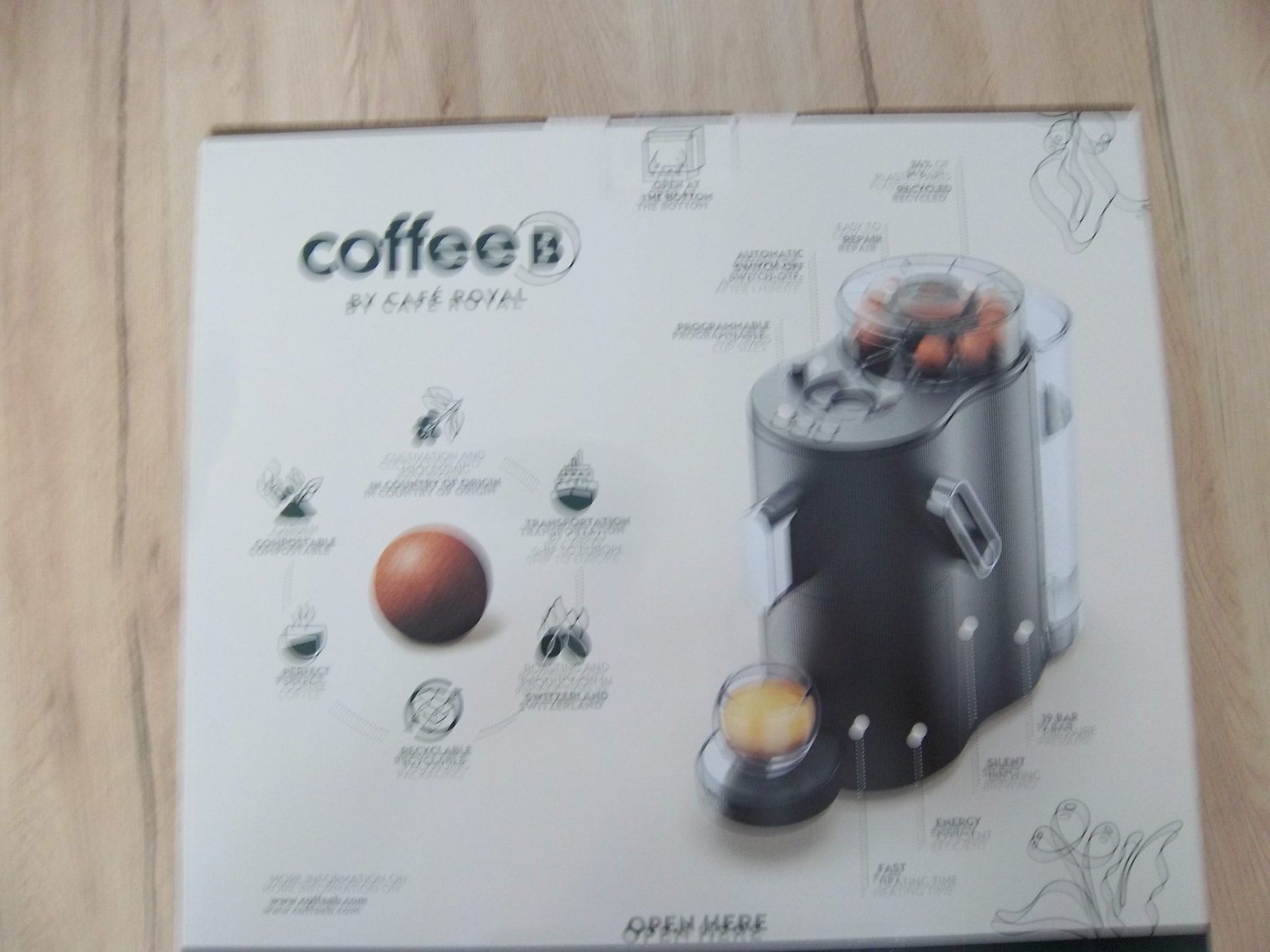 Coffee B Macchine per caffè & Macchine per espresso: Machine à café coffee B - TBE - avec cafés – Usato da Plan-les-Ouates venduto da Hornet_18 7