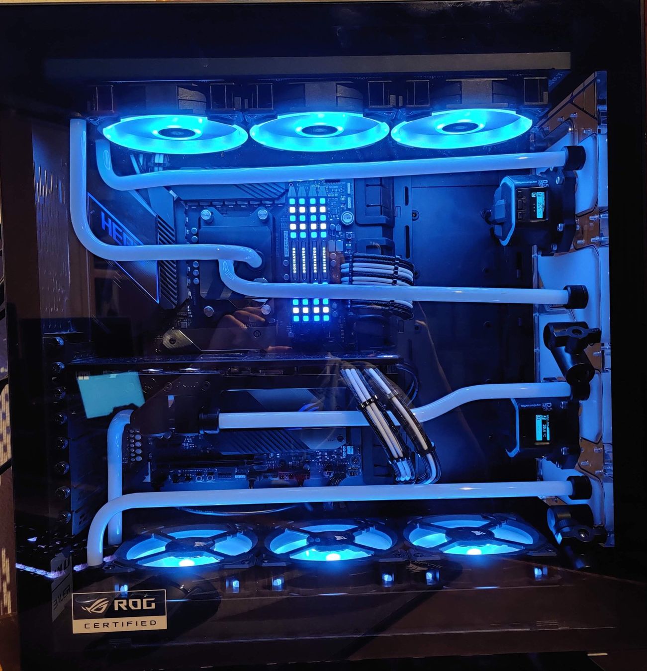 Amd PCs: Gaming PC mit Custom Wasserkühlung, RGB – Gebraucht aus Kreuzlingen von cryotize 1