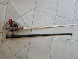 Offizierssäbel Mod 1899 mit Scheide und Portepee 1901