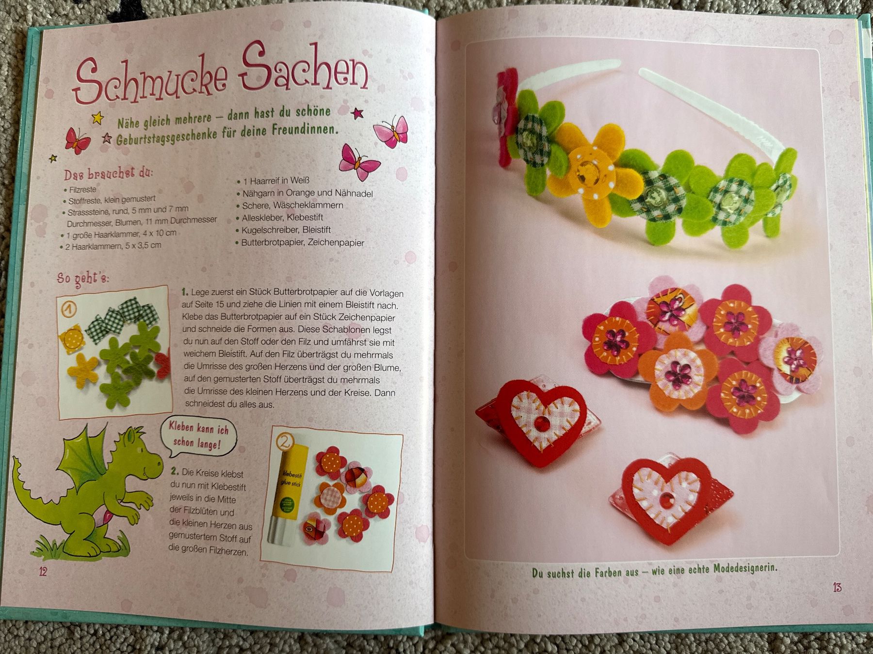 Libri: Buch Nähen mit Lissi und Lukas – Nuovo (secondo la descrizione) da Andelfingen venduto da Judy0007 3