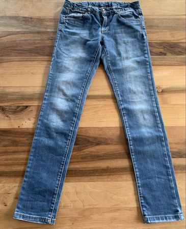 Jeans Zara premium Grösse 164 Mädchen Hose Denim blau