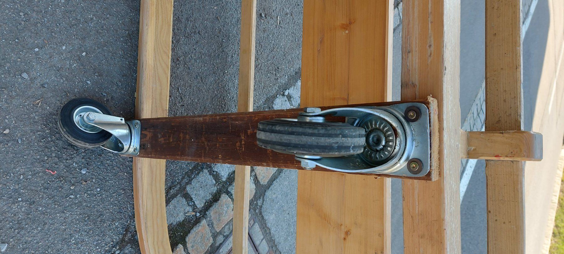Schlitteln: Hornschlitten fahrbar – Gebraucht aus Rehetobel von Suejoe 5