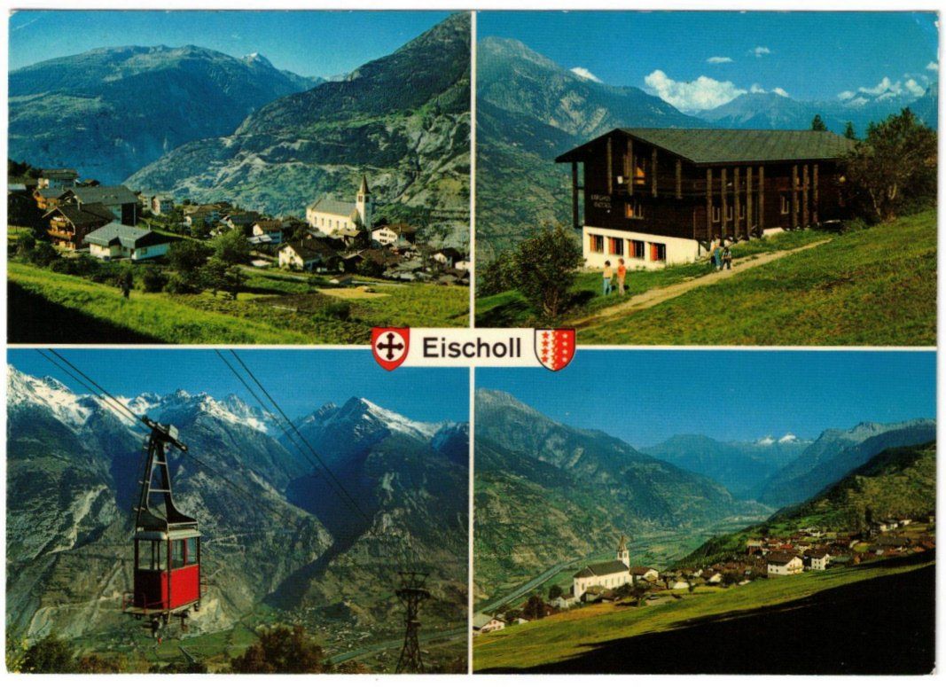 Cartoline postali: Eischoll - 4 Bild AK – Usato da Binningen venduto da Mountainrider