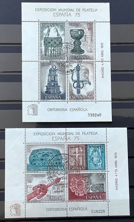 Spanien Briefmarken-Set 1975 Postwesen – Komplette Ausgabe 2126-2129, Postfrisch MNH (PROPHILA Collection)