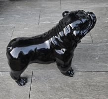 Dogge schwarz  (Kunststoff)