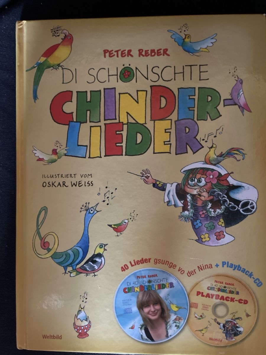 Libri: Peter Reber - Di Schönschte Chinderlieder mit CD's 50 – Usato da Giswil venduto da Nistsigi