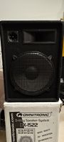 Omnitronic DX-1522 Lautsprecherbox, 800 Watt