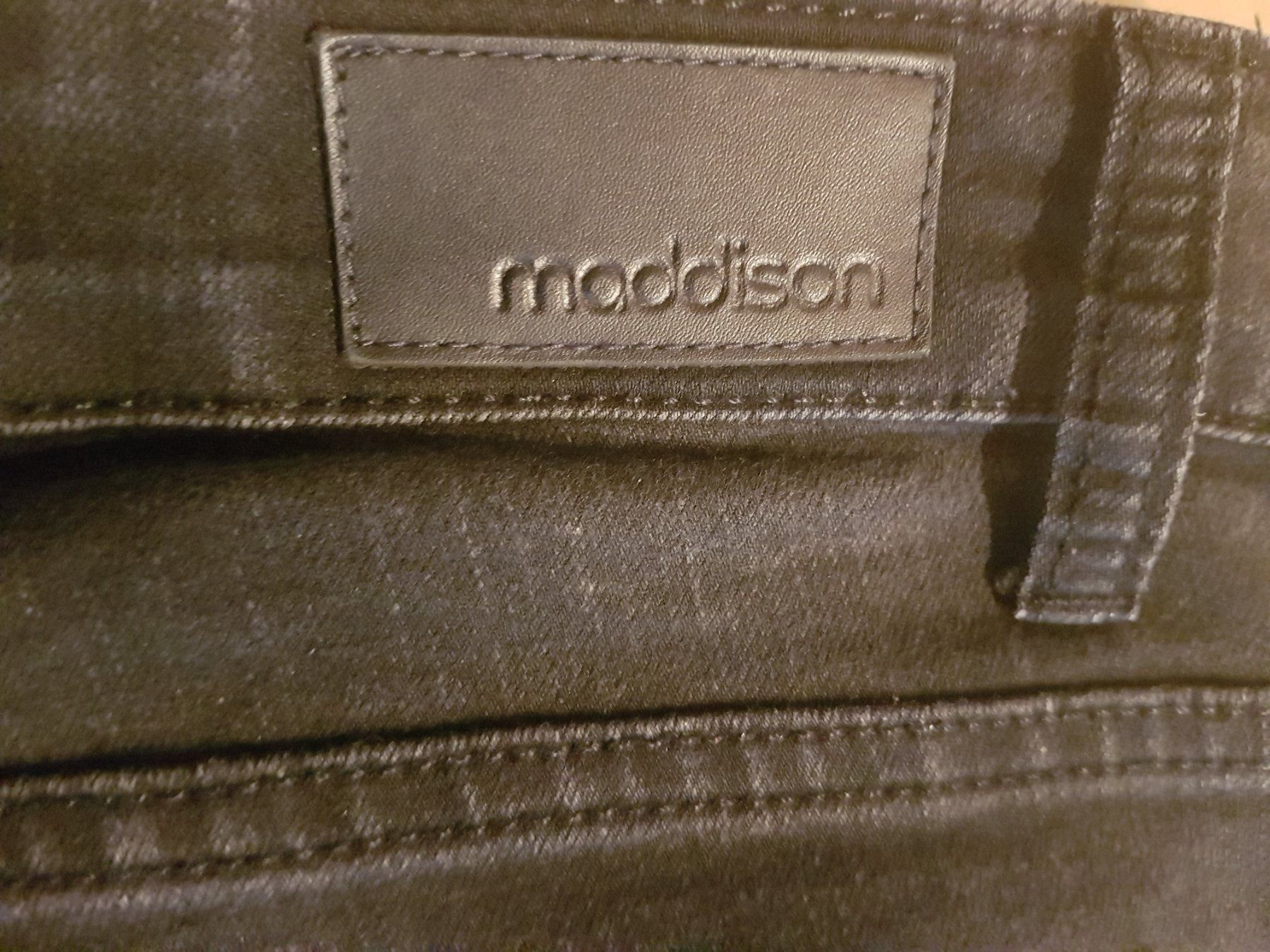 Maddison Hosen: Pantalon noir taille 38 marque Maddison 80% coton – Gebraucht aus Villiers von san_jn5w 6