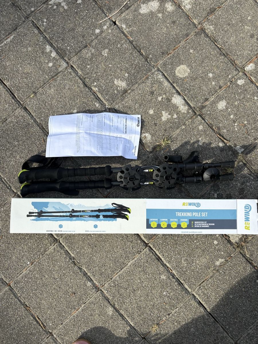 Wanderstöcke: Rewind Trekking Pole Set, originalverpackt – Neu und originalverpackt aus Bleienbach von mariannesflohmarkt 3