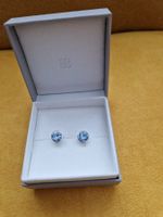 Puces d'oreilles bleu ciel élégantes, parfaites pour l'été!