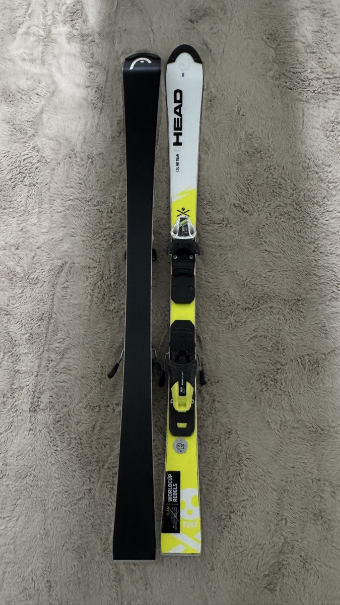 Head Skis: Head Worldcup Rebels Team Ski 132cm mit Bindung  – Gebraucht aus Dietlikon von Ajan.001 8