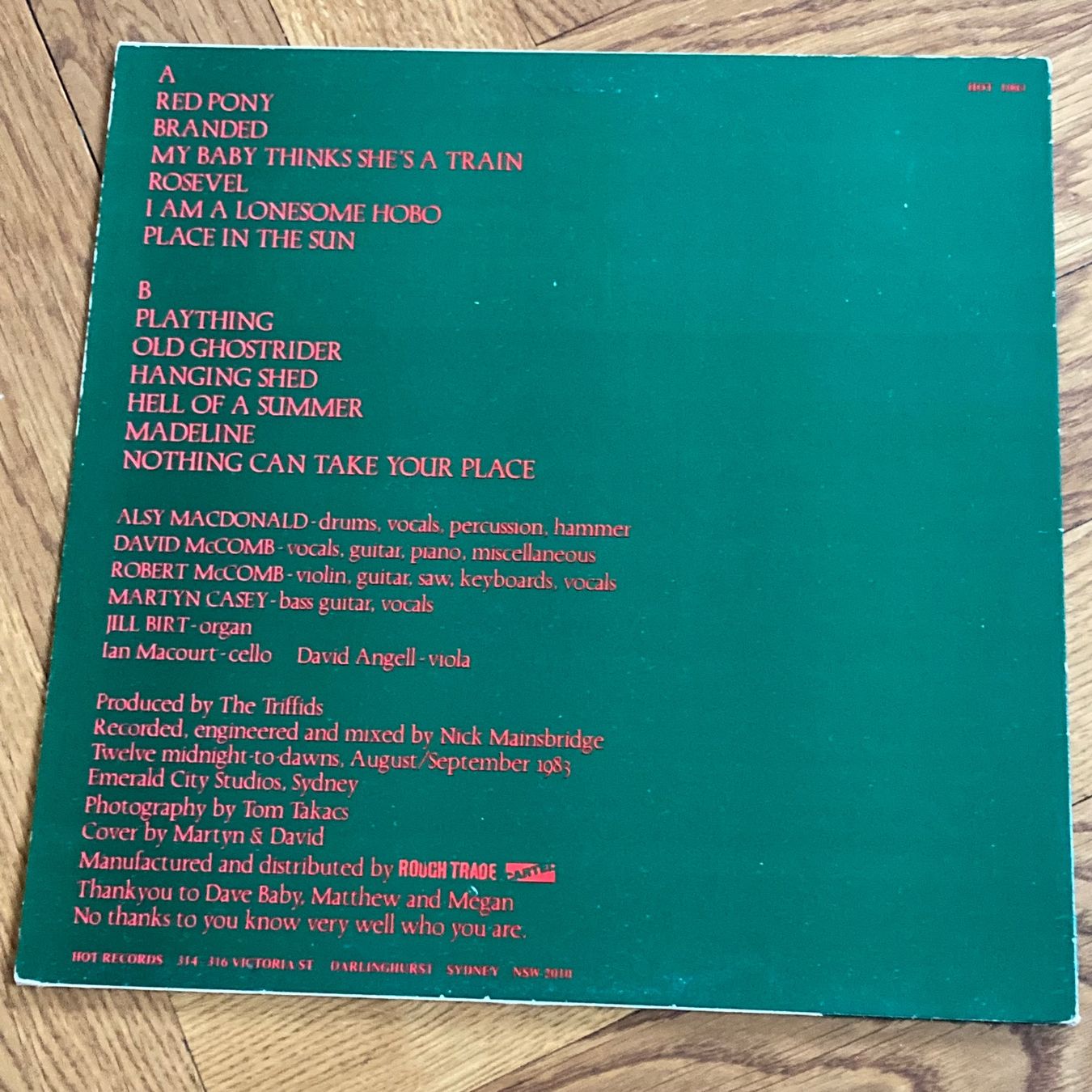 Schallplatten: The Triffids - Treeless Plain, LP – Gebraucht aus Bern von Ntsamina 1