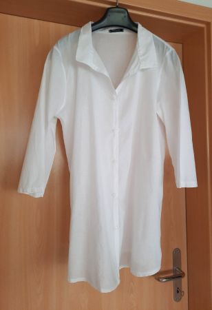 weisse Damenbluse Gr. XL; wie Neu!
