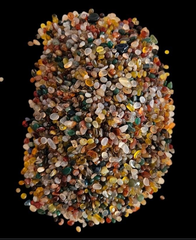 Minerali & Pietre curative: Pierres aghates 1kg – Nuovo e nell'imballaggio originale da Vernier venduto da 19pigments