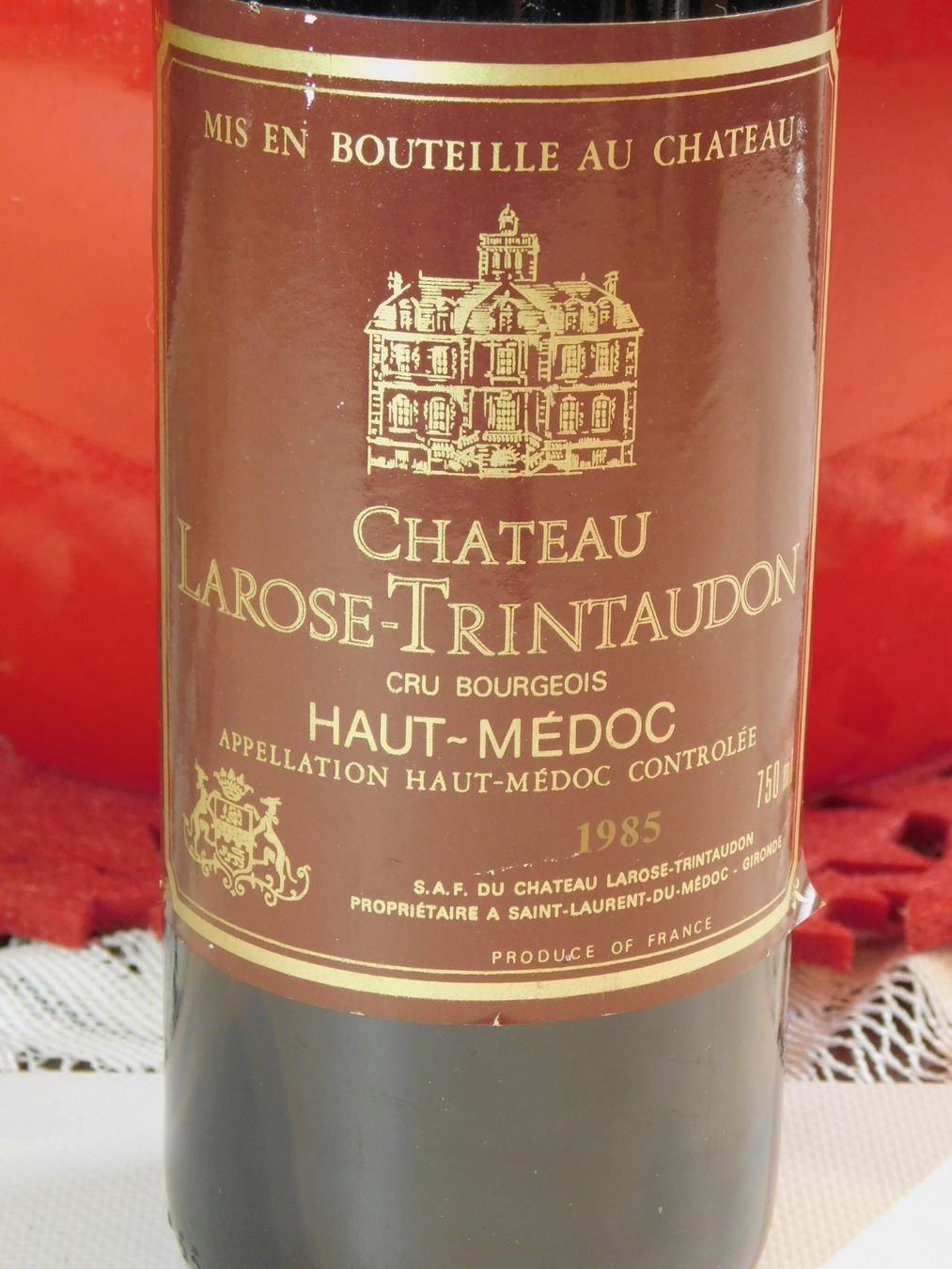 Wein: Château Larose -Trintaudon 1985er – Neu (gemäss Beschreibung) aus Emmenbrücke von Ulisse-22 1