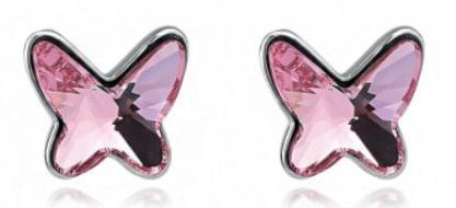 Orecchini pendenti & Orecchini a lobo: Swarovski Schmetterling Ohrstecker – Nuovo e nell'imballaggio originale da Bottenwil venduto da anh_5brz