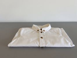 Baby Hemd weiss Langarm Gr.86 100%Baumwolle