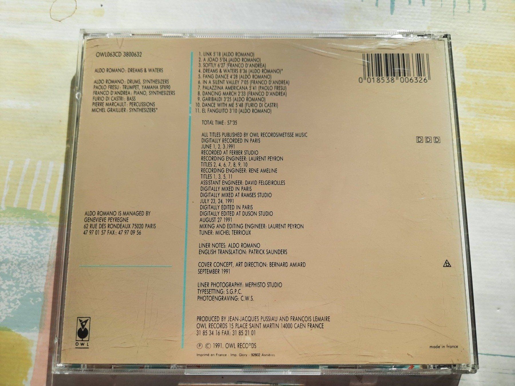 CDs: Cd Franco D'Andrea - Waters  – Gebraucht aus Pully von bro_n52j 2